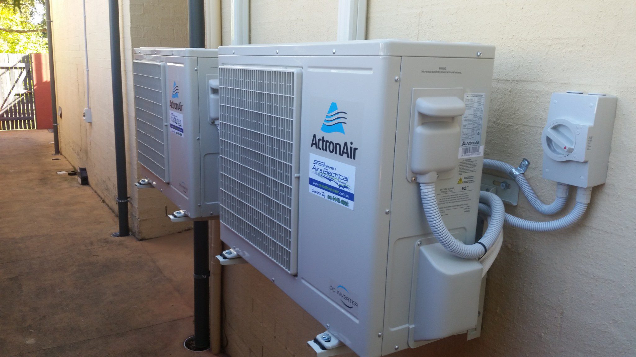 Shoalhaven Air Conditioning ActronAir 2 Outdoor units