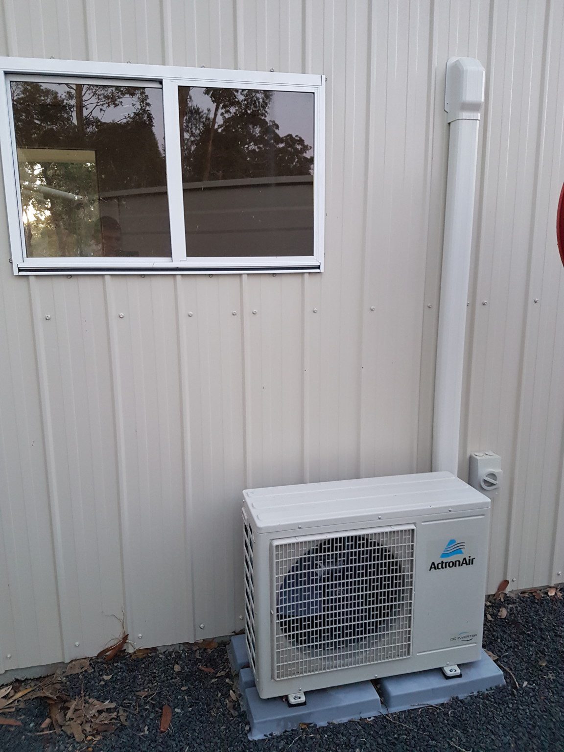 Shoalhaven Air Conditioning ActionAir outdoor unit installation