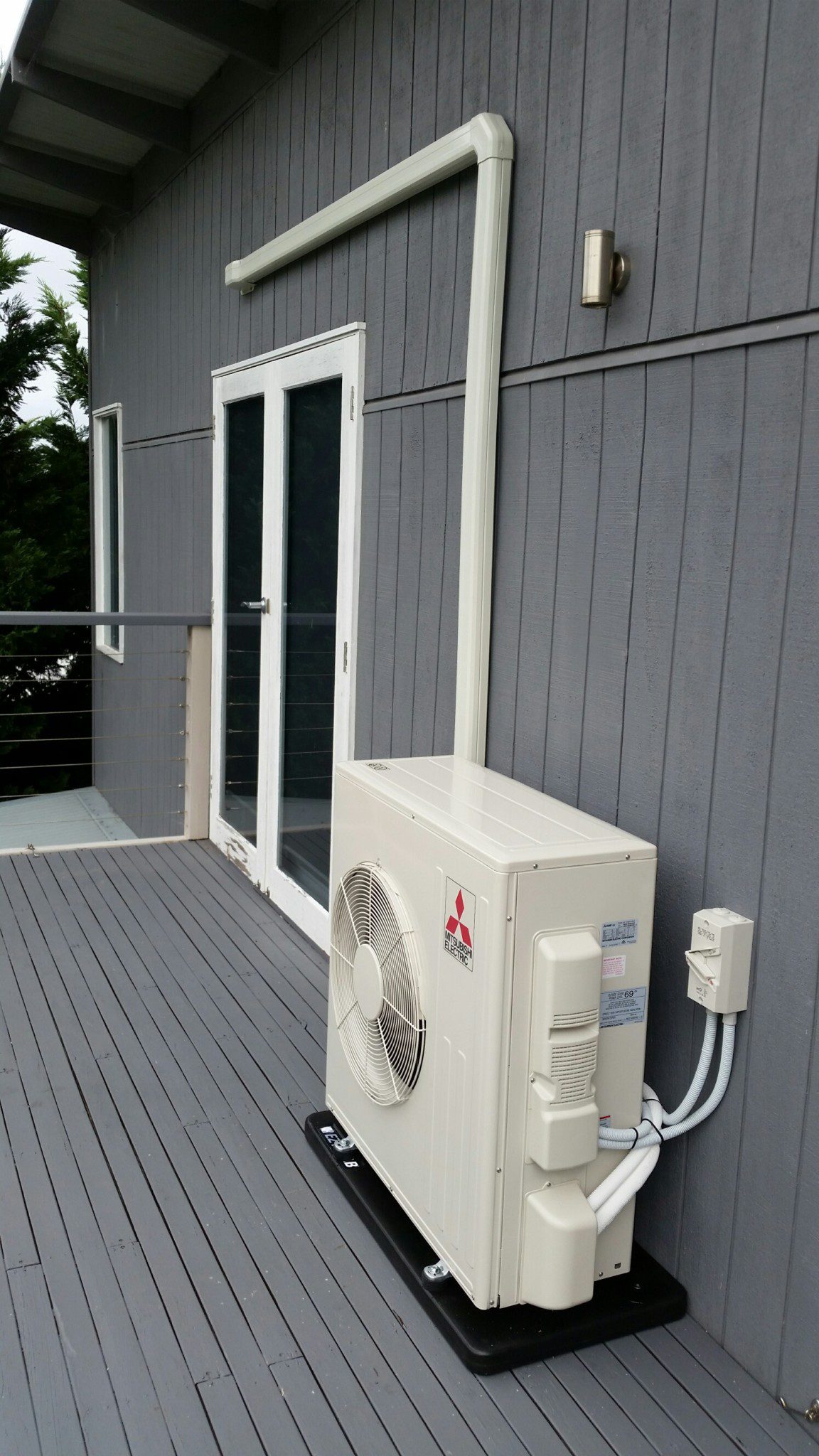 Shoalhaven Air Conditioning Mitsubishi outdoor unit installation